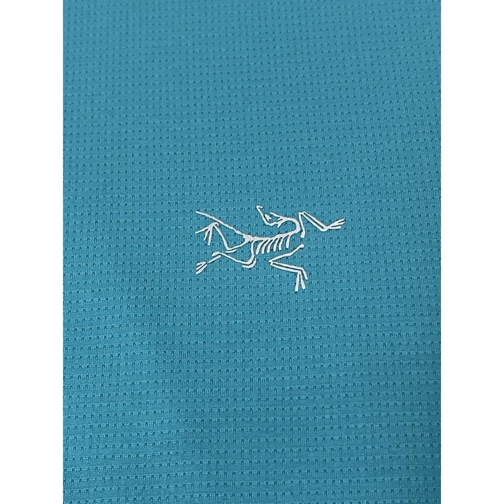 NWT ARC'TERYX Motus‎ Comp SS Men Firoza Blue T-Shirt Sample Medium - Picture 3 of 8